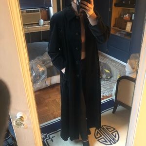 BARRIE PACE LTd. Black Velvet swing coat